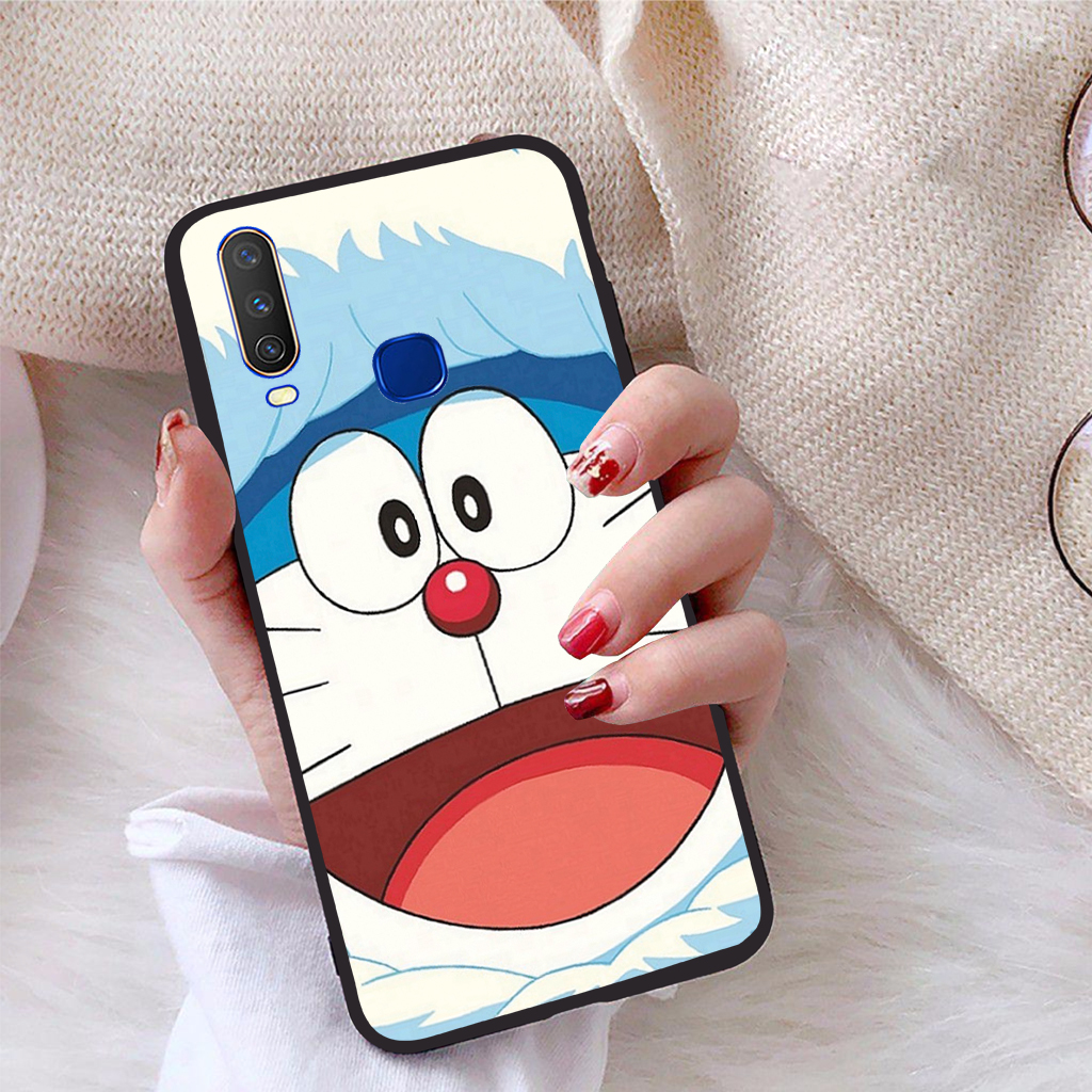 [HCM]Ốp lưng iCase dành cho Vivo U10 viền dẻo TPU BST Mèo Máy Thông Minh