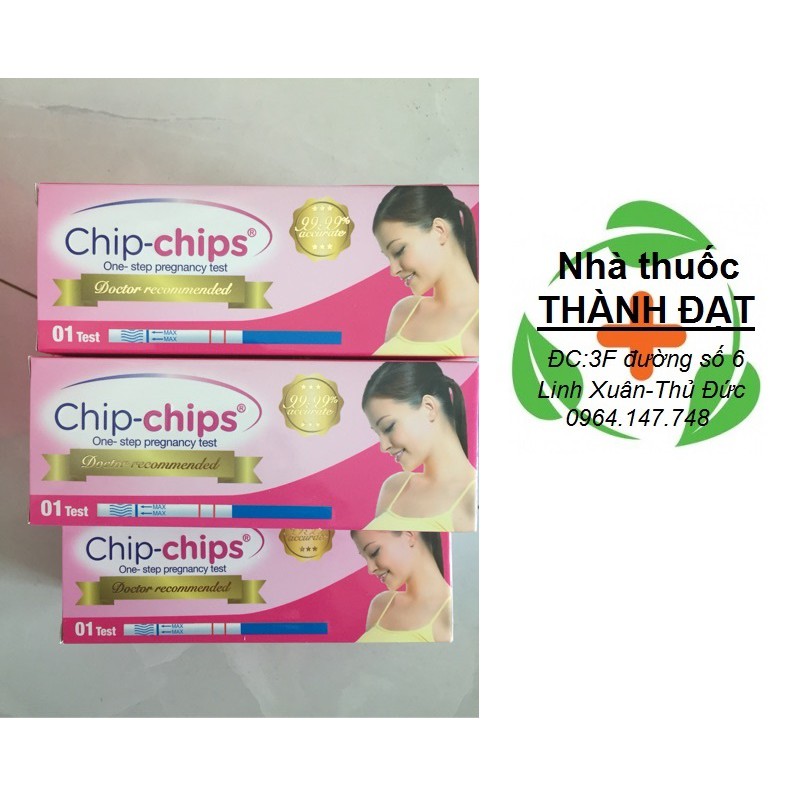 Que thử thai chip chips/chipchip