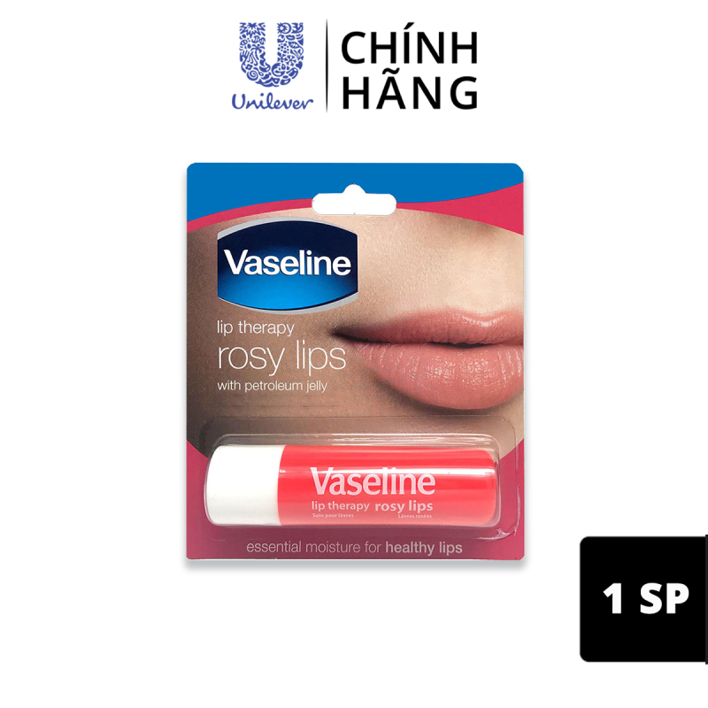 [Hàng tặng không bán] Thỏi son dưỡng môi Vaseline mềm mịn 4.8g (mẫu ngẫu nhiên) cao cấp