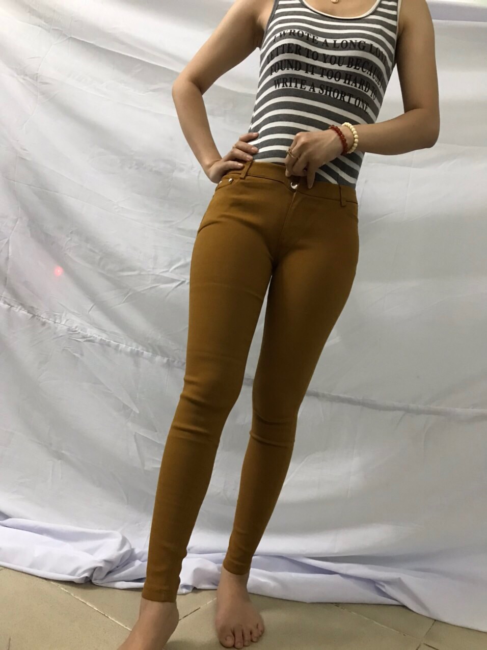 [HCM]Quần ôm kaki bố chéo 40-60kg