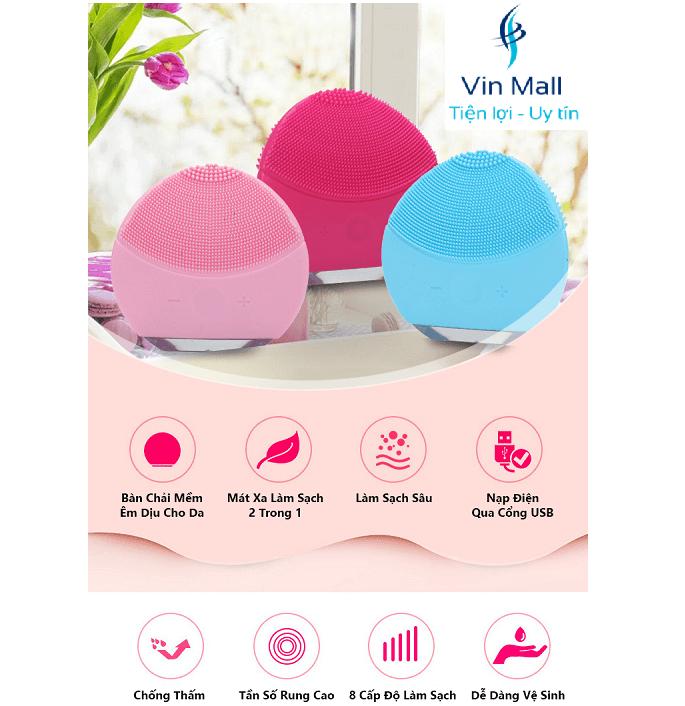 Máy Rửa Mặt Luna Mini 2 - Mẫu mới