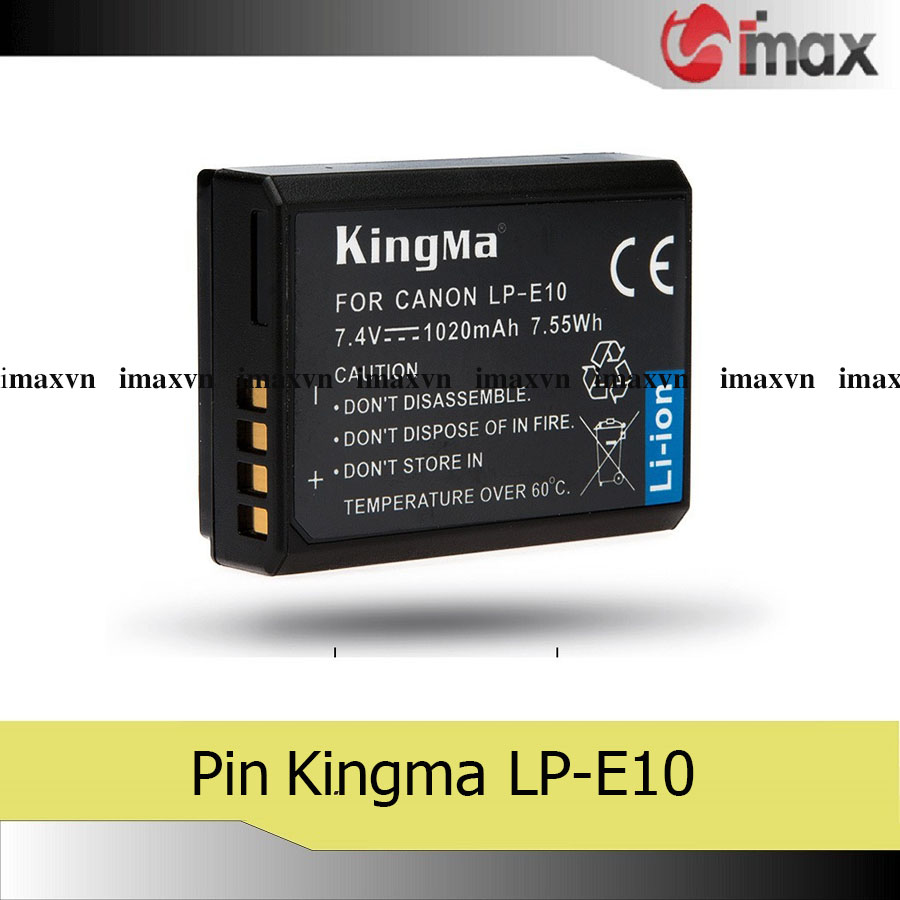 Pin máy ảnh kingma lp-e10