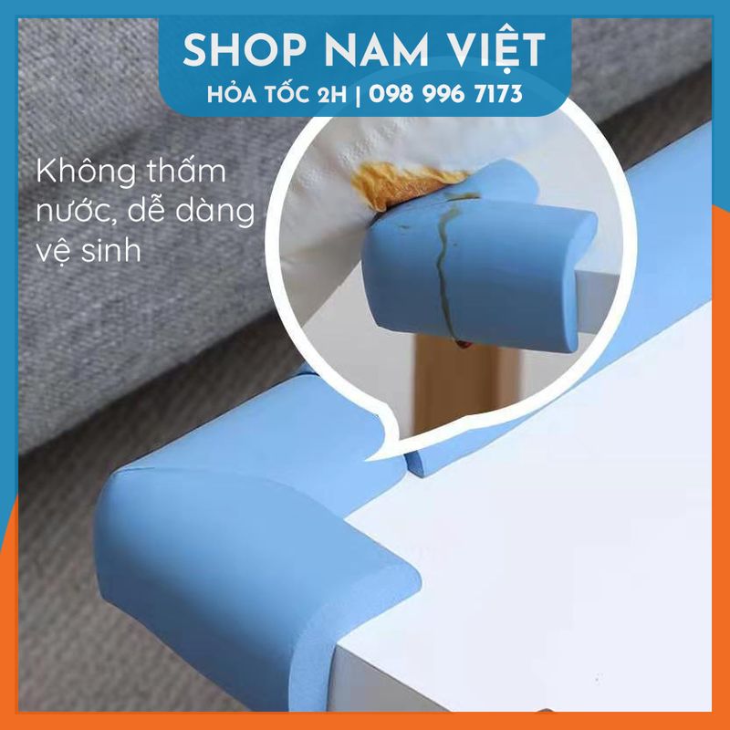 Miếng Xốp Bọc Cạnh Bàn, Bịt Góc Tủ Bảo Vệ An Toàn Cho Bé