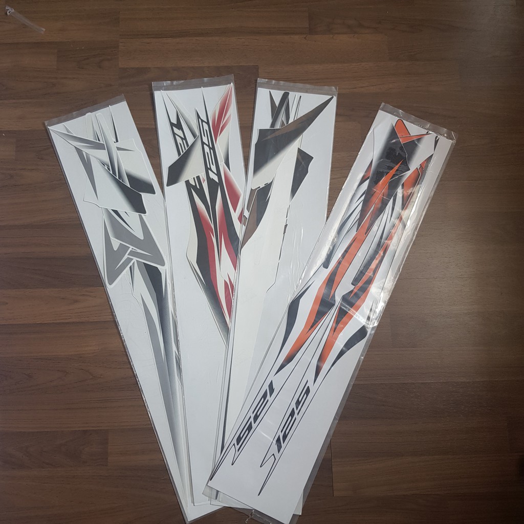 Bộ tem dán full xe như zin cho honda air blade việt 2013