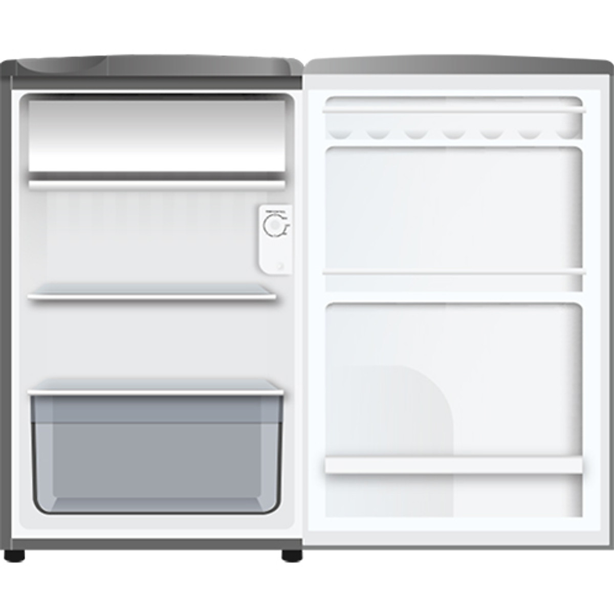 Tủ lạnh Aqua 90 lít AQR-D99FA BS