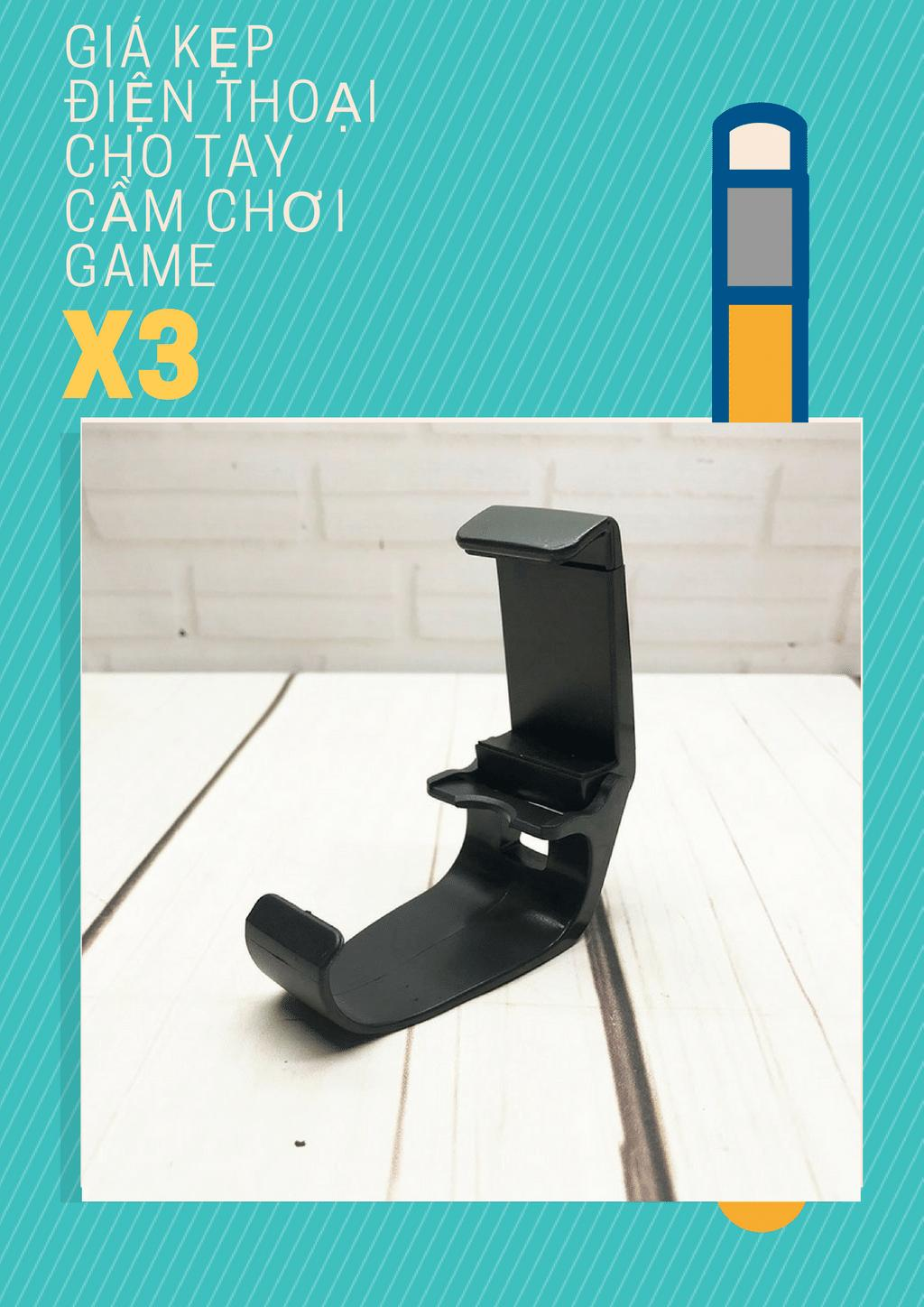Giá đỡ điện thoại dành cho tay cầm chơi game Bluetooth X3