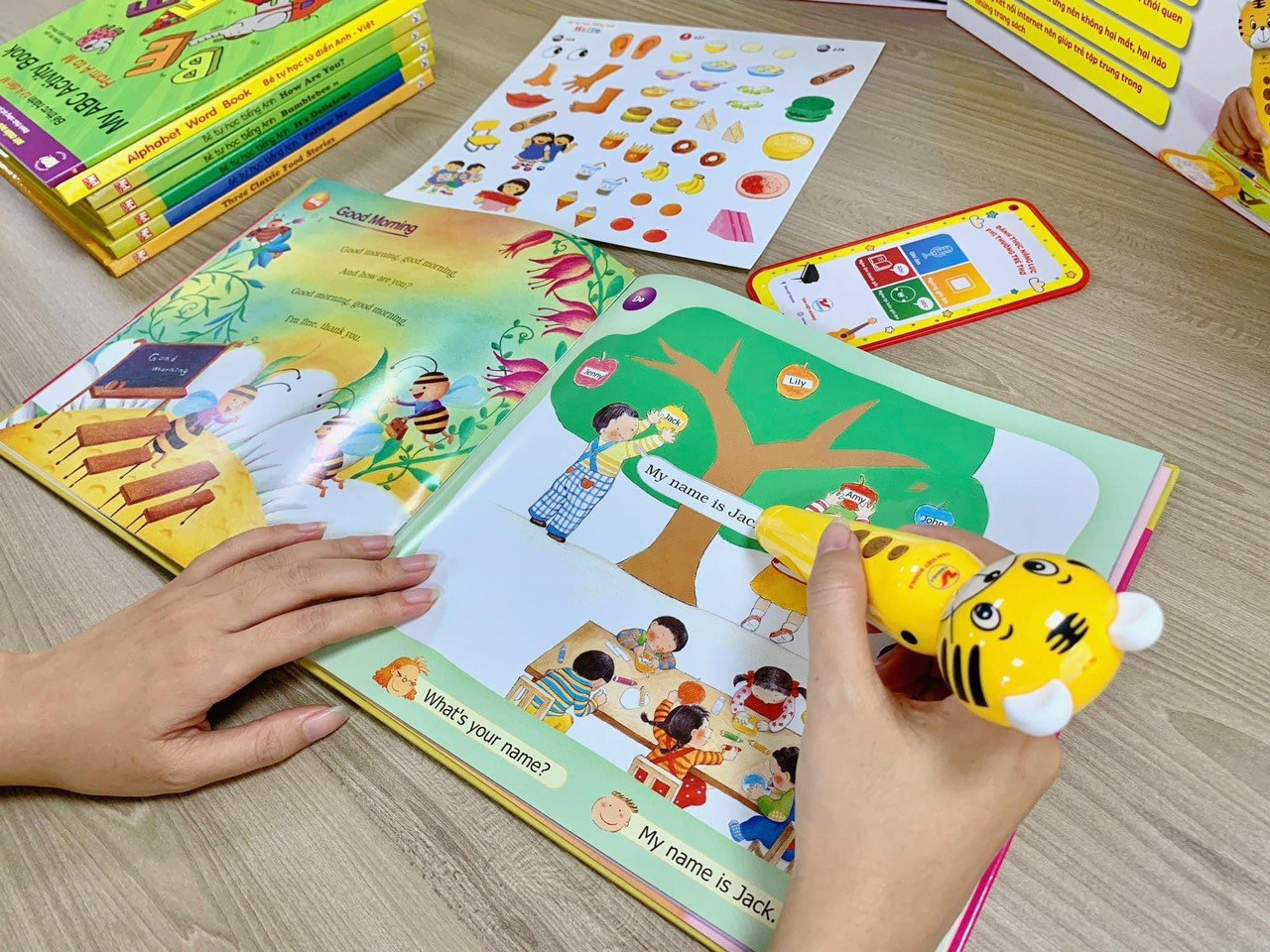 Sách - BÚT CHẤM ĐỌC - HỌC TIẾNG ANH TÂN VIỆT-Vanlangbooks