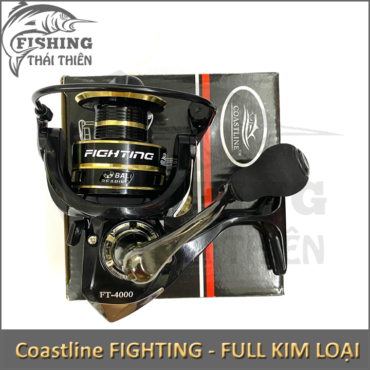 [HCM]Máy câu cá Coastline Fighting Full kim loại