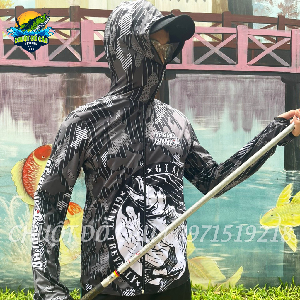 Áo khoác câu cá Bẻ Răng Chủ Hồ