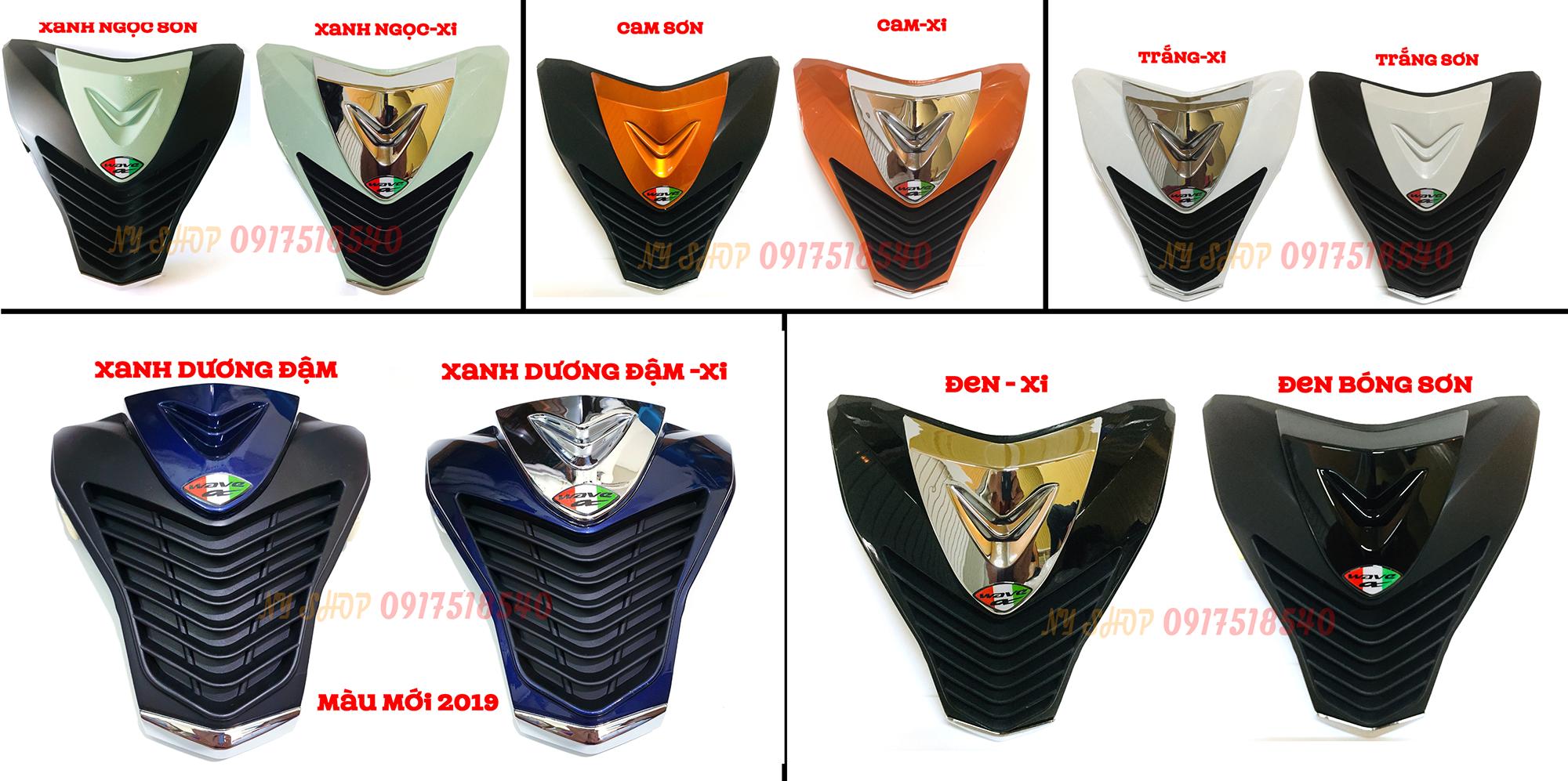 MẶT NẠ WAVE A 2017 - 2019 KIỂU SH Ý ( NHIỀU MÀU