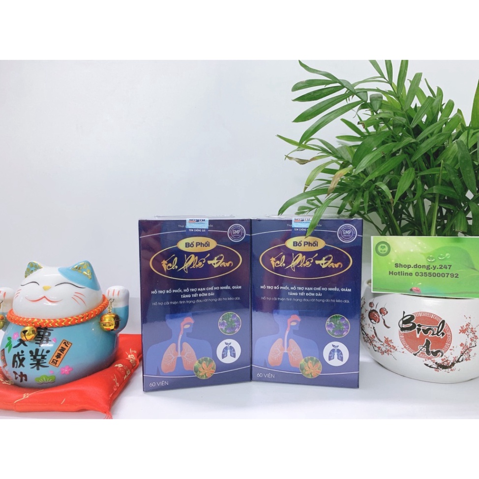 ✅ Bổ phổi ích phế đan hộp 60 viên