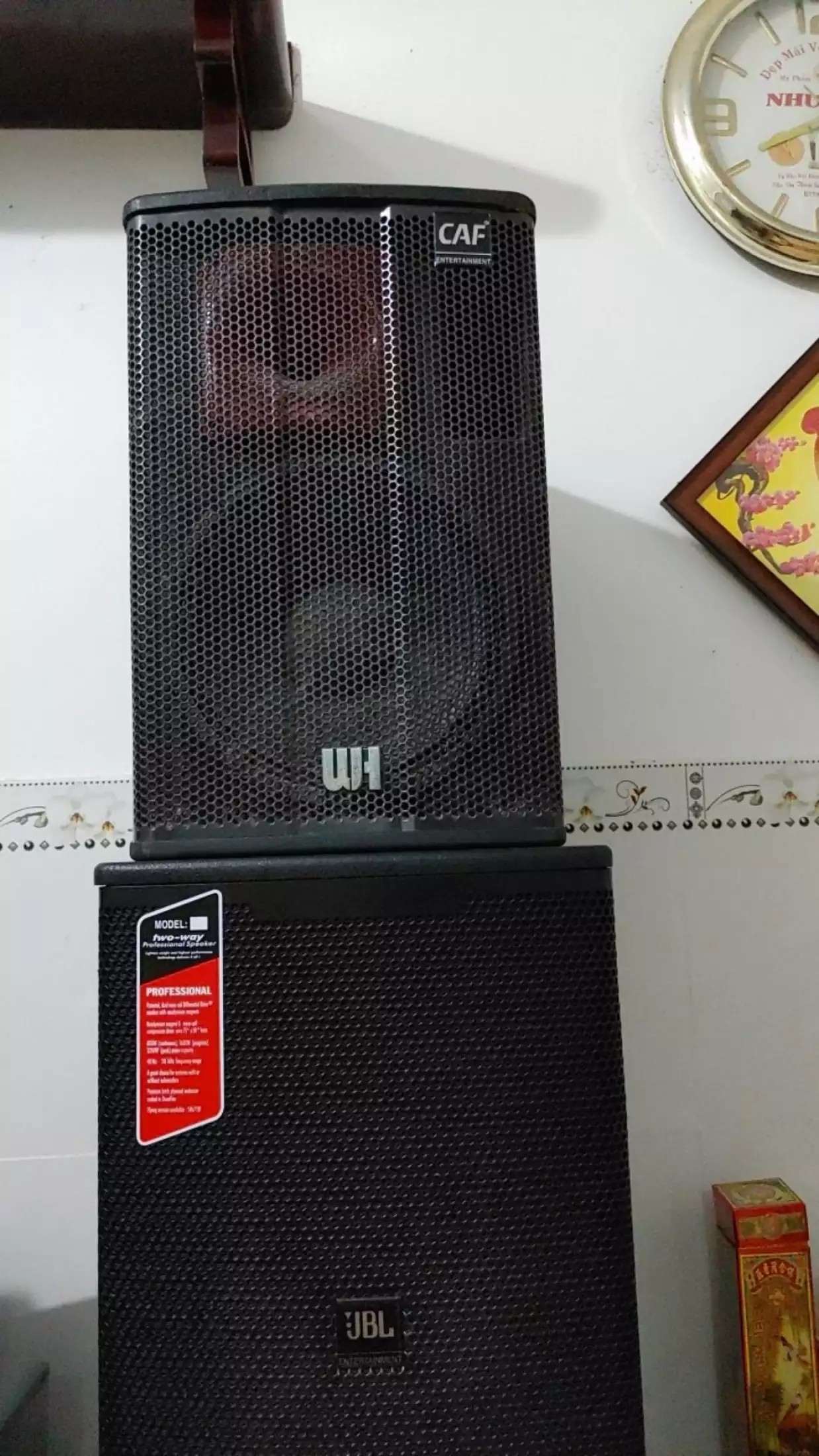 Tem Loa JBL Decal Dán Mặt Thùng Loa ( GIÁ 1 CẶP)