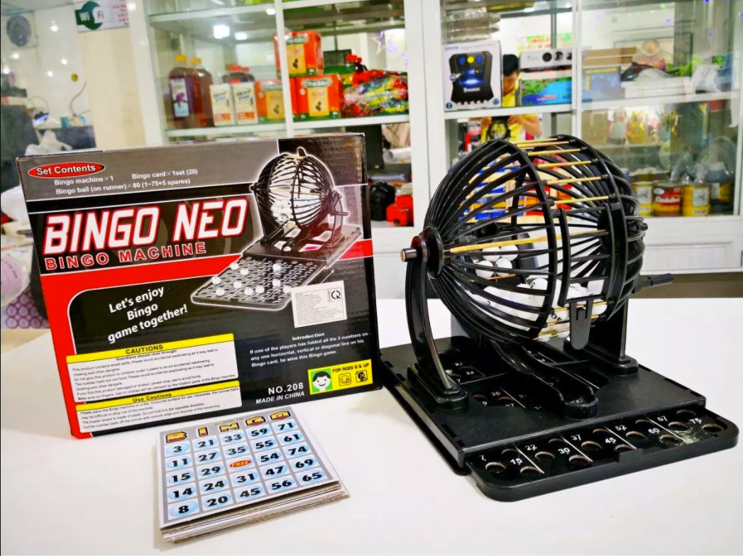 Bộ Đồ Chơi Lô Tô Bingo Machine YF397 Cao Cấp