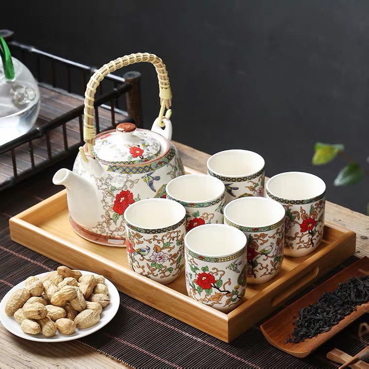Ấm chén trà tân cổ điển sang trọng ACT52