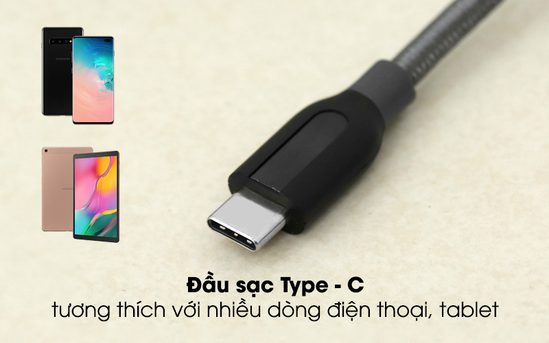 Cáp Type C 0.9m Anker PowerLine+ A8168 Xám ( Likenew )