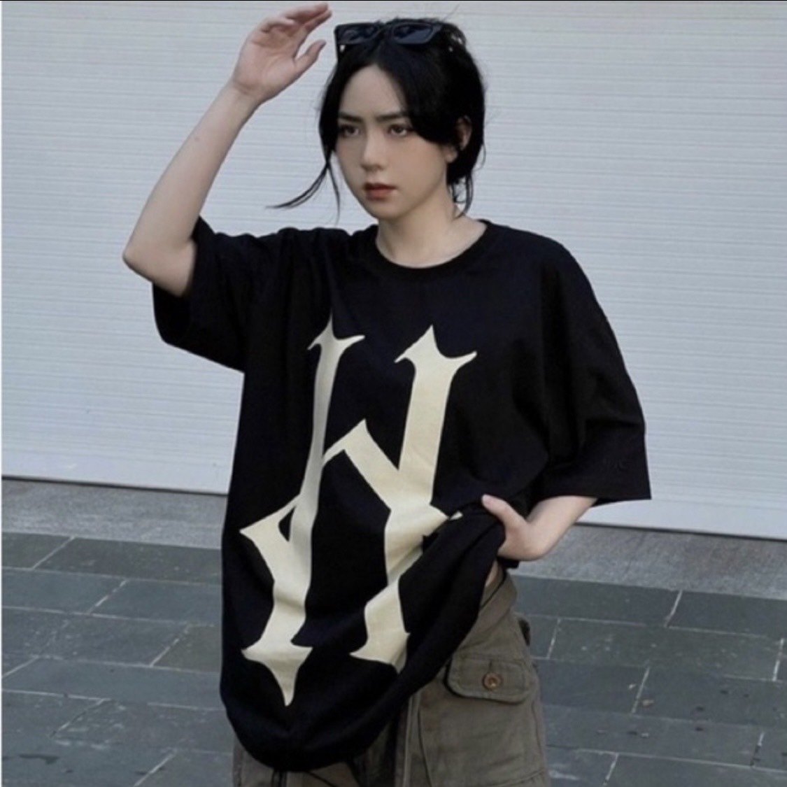 Áo thun tay lỡ HADES ALTERNATIVE TEE, áo phông nam nữ unisex hades vải cotton
