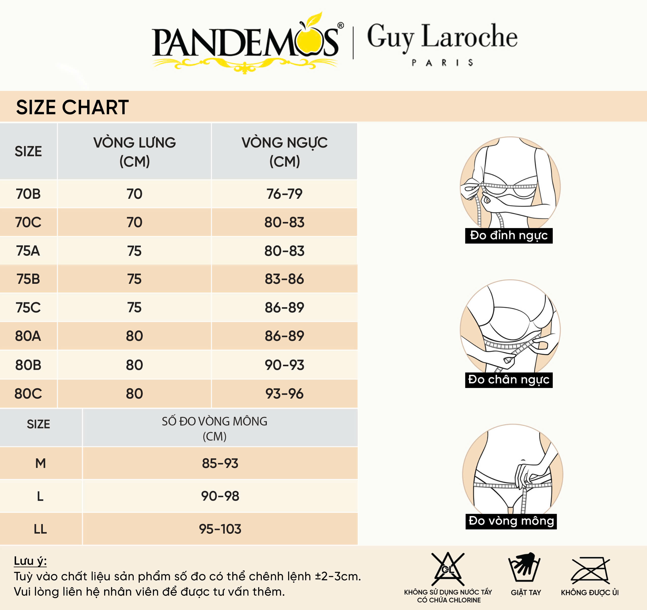 Quần lót Guy Laroche ren GU2T19
