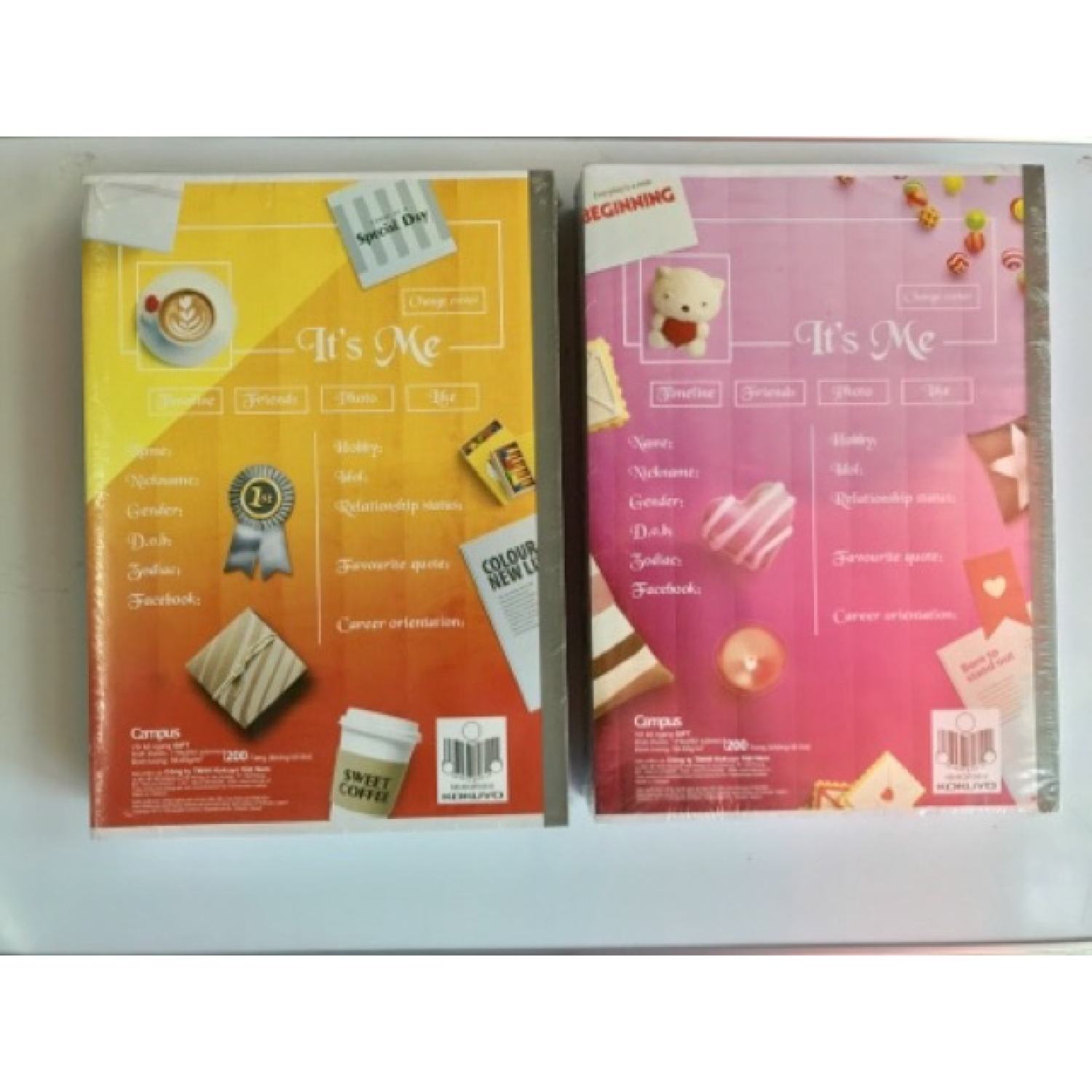 Vở Campus kẻ ngang 200Tr Gif ( Giá 1 quyển)
