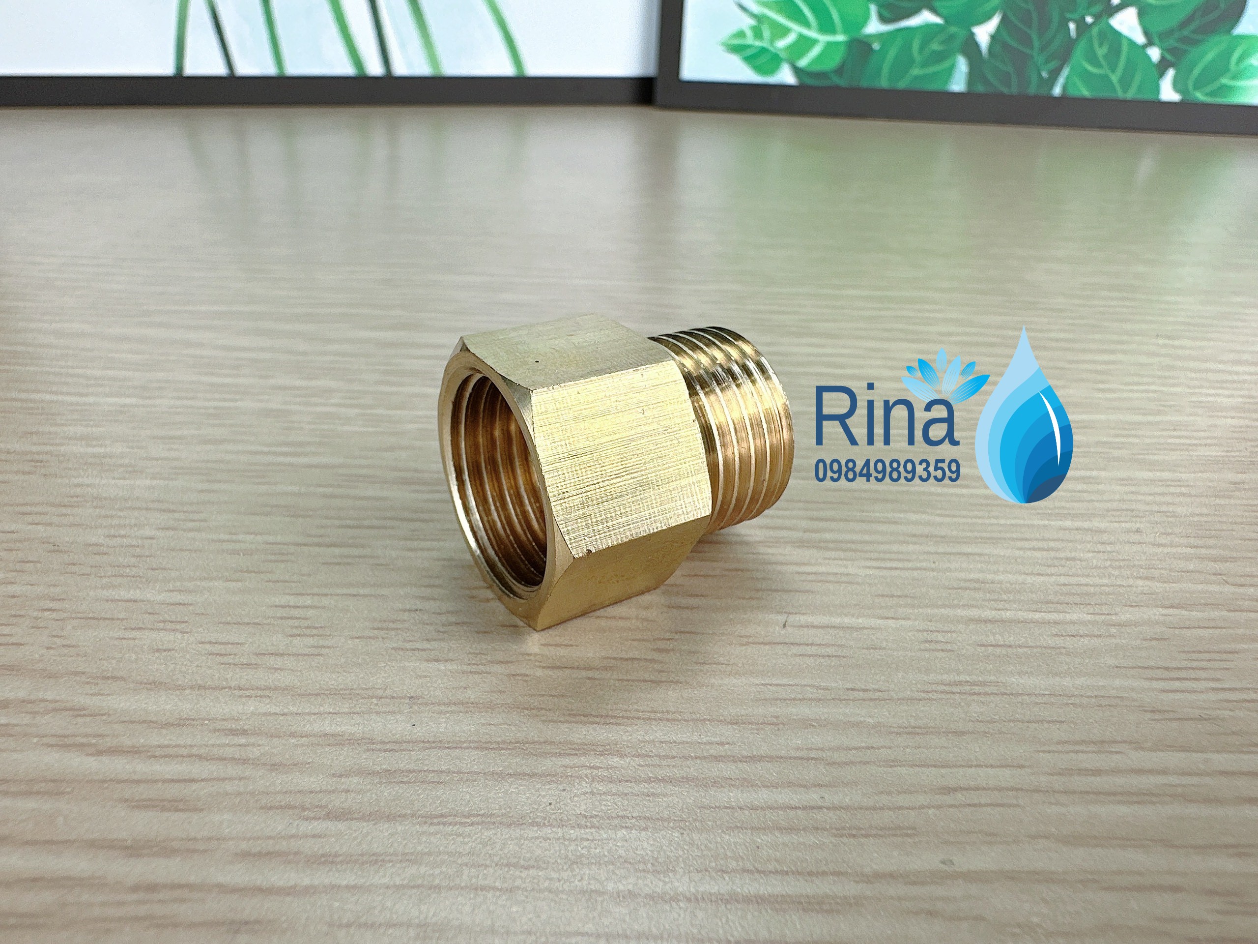 Nối ren đồng thau, đầu nối ren ngoài, ren trong, ren trong ren ngoài, 2 đầu ren ngoài 2 đầu ren trong, cà rá