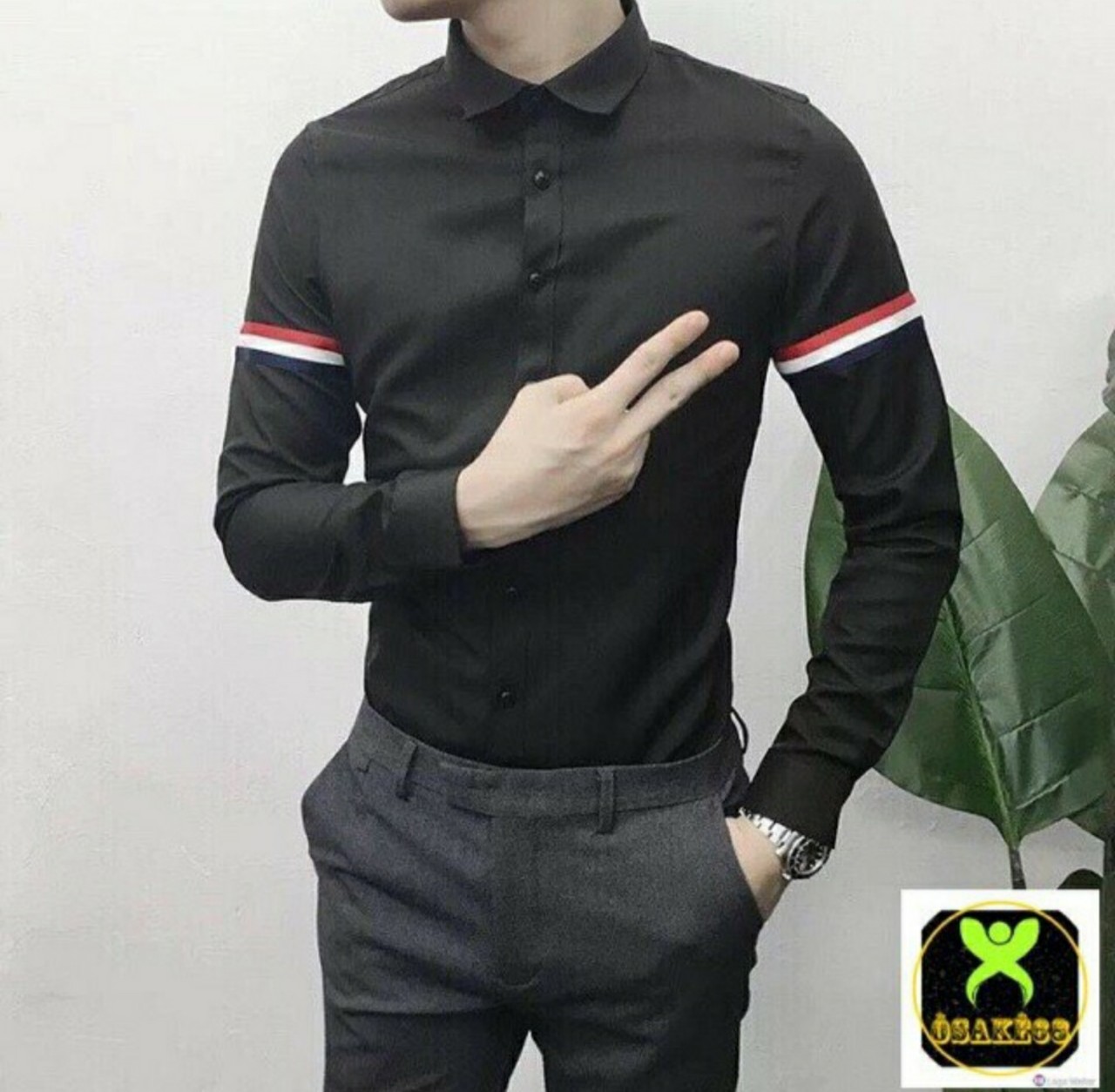 (HOT) ÁO SƠ MI NAM QUỐC DÂN VIỀN TAY SIÊU HÓT