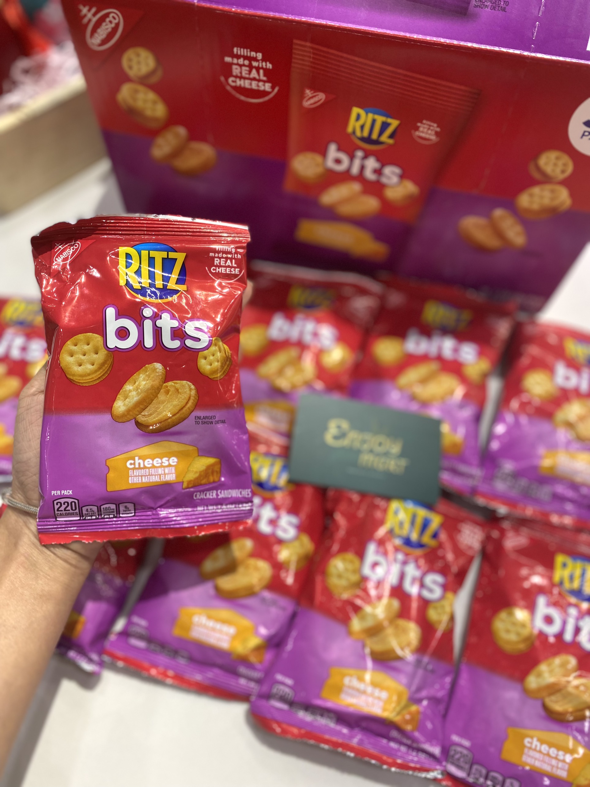 Bánh kẹp phô mai ritz bit