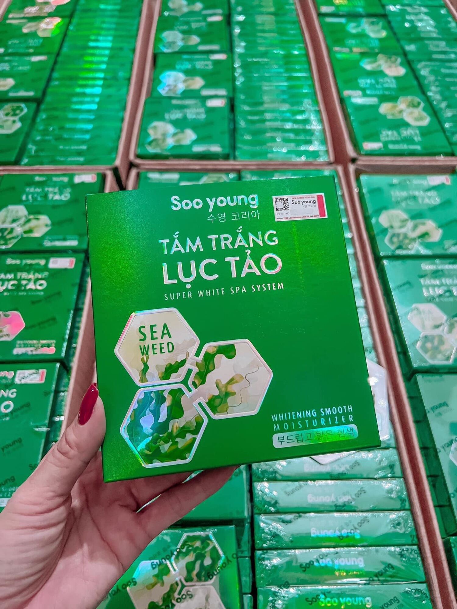 Tắm Trắng Lục Tảo Soo Young