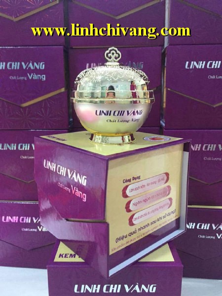 Kem nám - tàn nhang - đồi mồi linh chi vàng cao cấp 35g