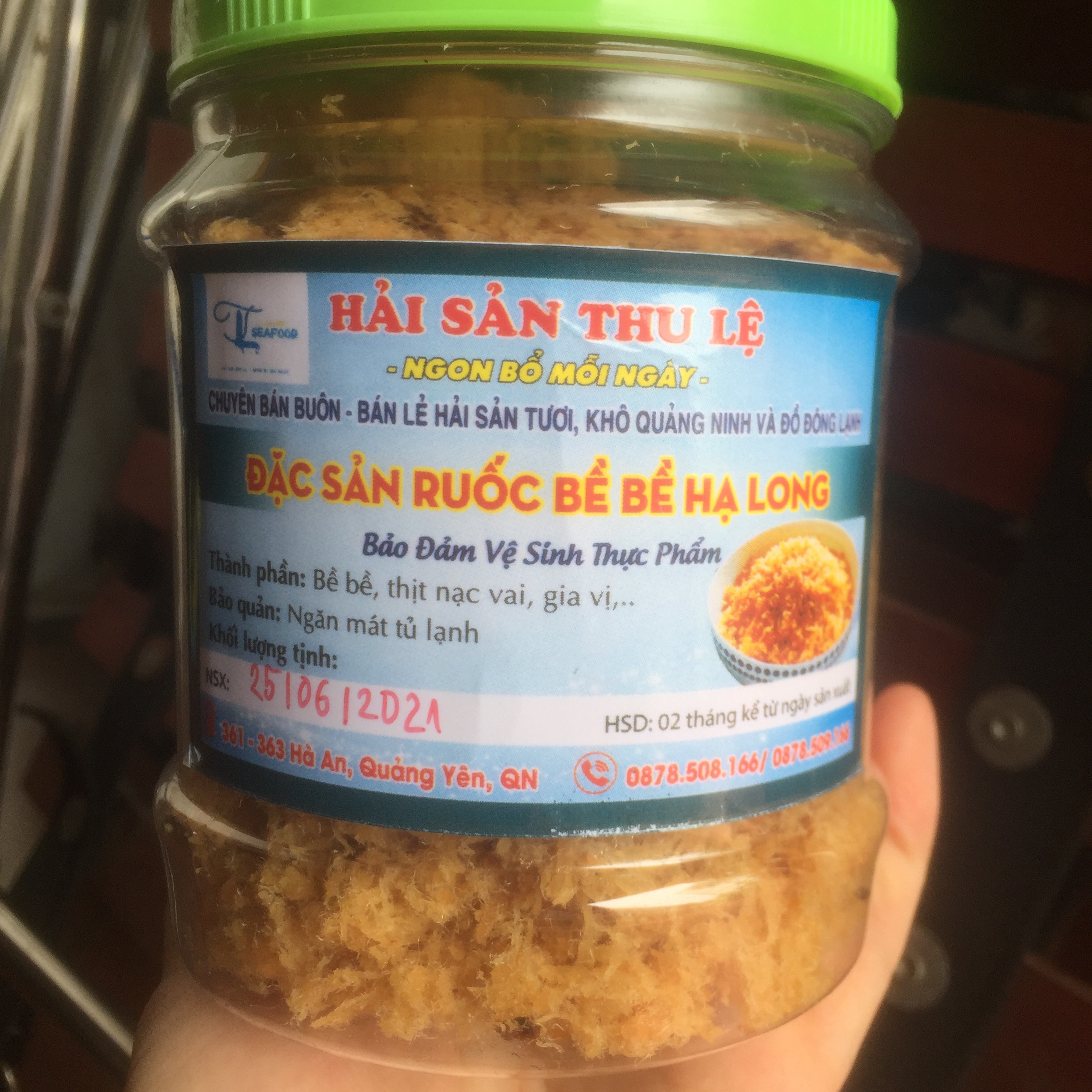 [FREESHIP] - ĐẶC SẢN HẠ LONG - RUỐC BỀ BỀ LỌ 500G
