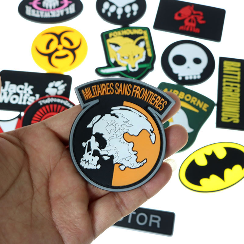 Patch PVC Dán Balo, Miếng Dán Velcro Dán Áo, Dán Túi Và Mũ