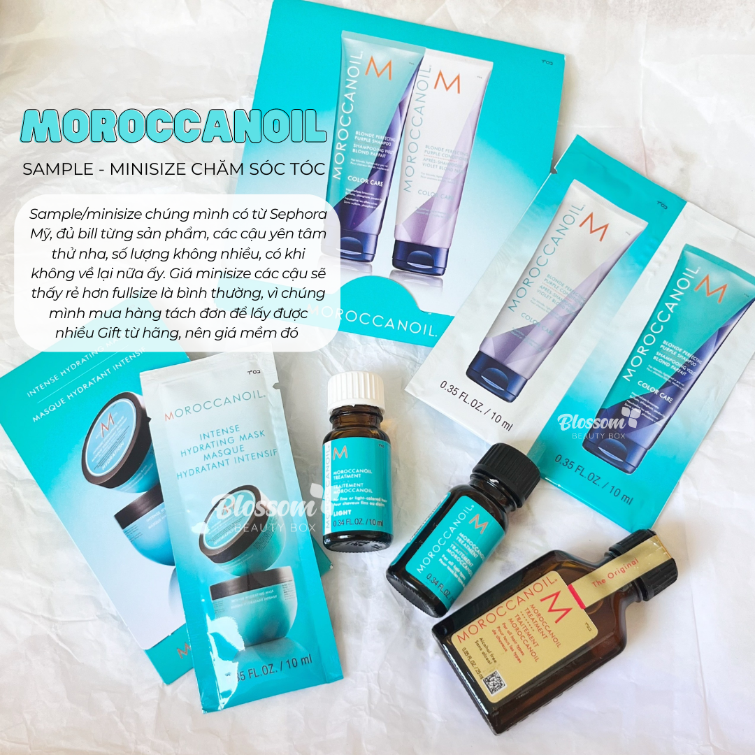 [Bill Sephora] Dầu dưỡng tóc Moroccanoil mini 10ml