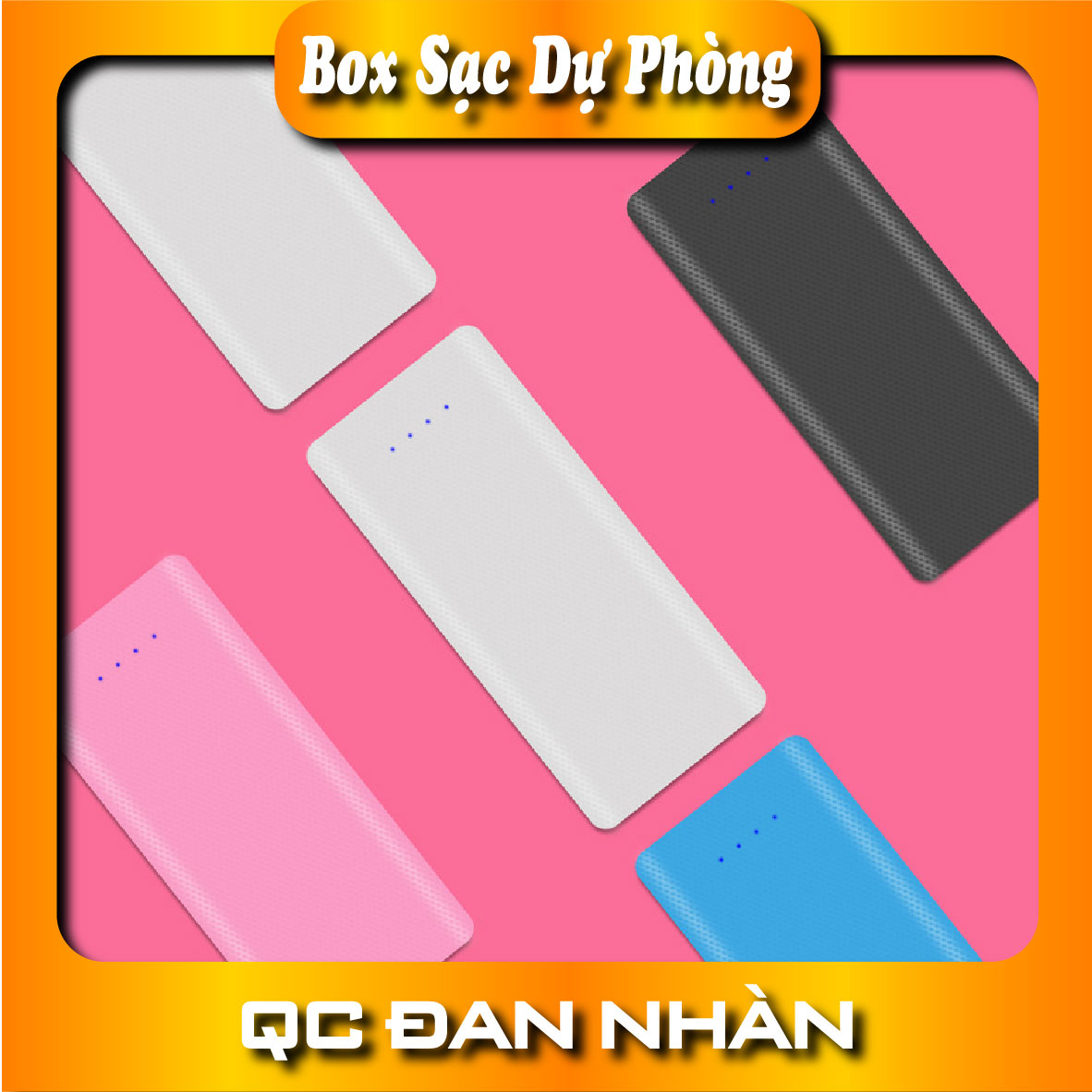 Box sạc dự phòng 8 cell KHÔNG KÈM PIN