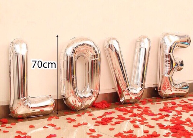 Bóng Chữ Love Size Đại 32ich