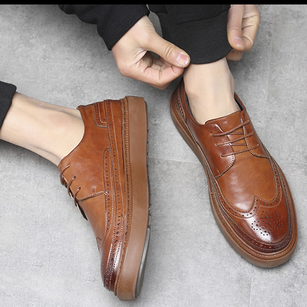 Giày Tây Nam Cao Cấp Da Bò 100% Mã BL 73