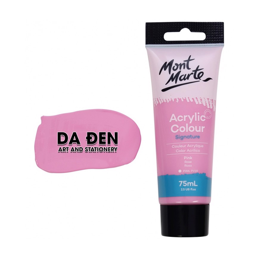 [HCM]Màu Mont Marte Acrylic Colour 75ml (2.54oz) - Pink
