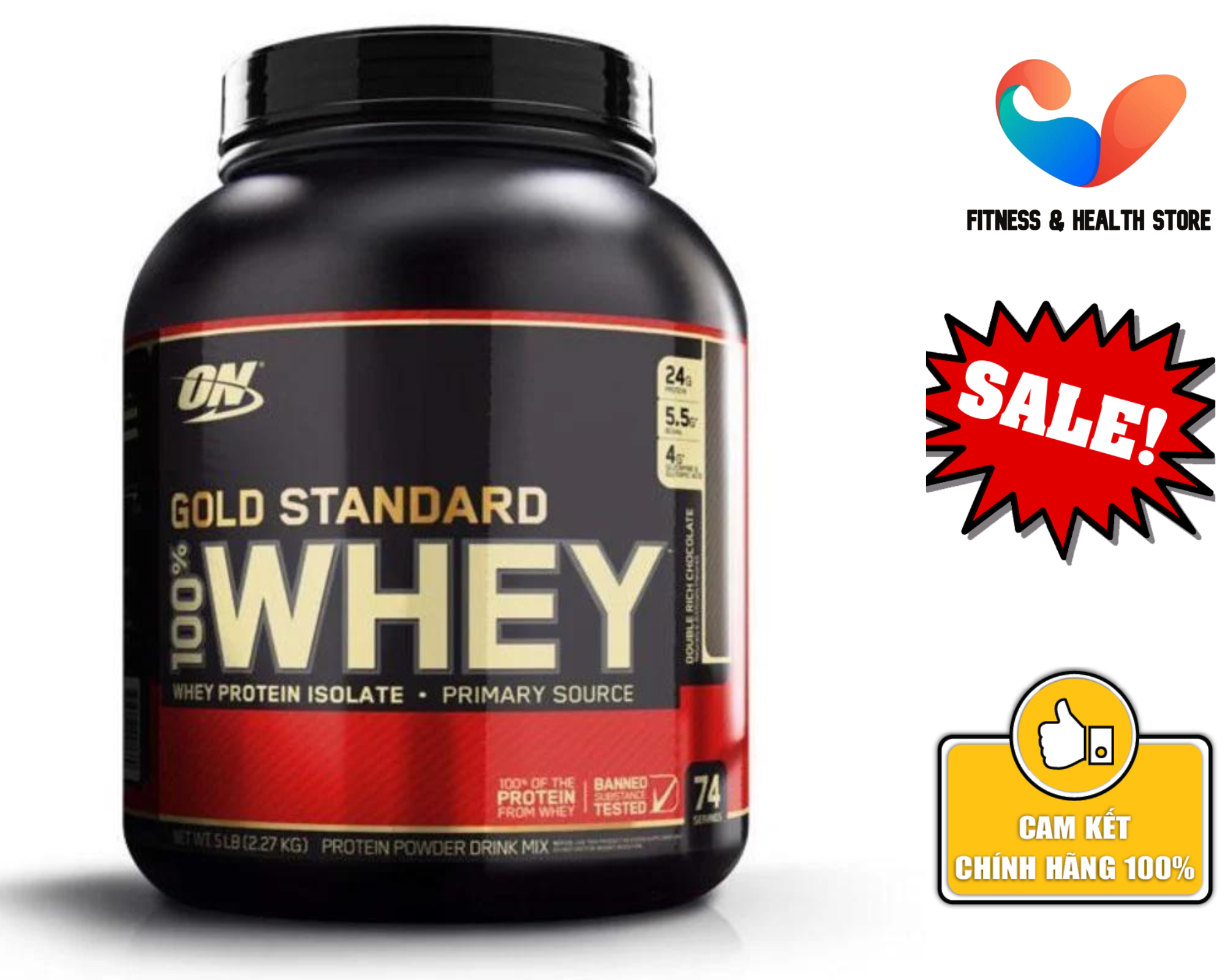 ON 100% Gold Standard Whey, 5lb