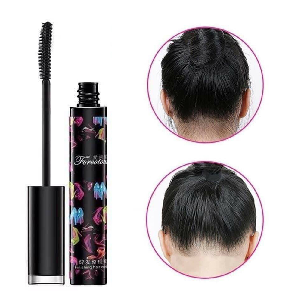 Lược CHẢI TÓC vào nếp giúp xử lý tóc con