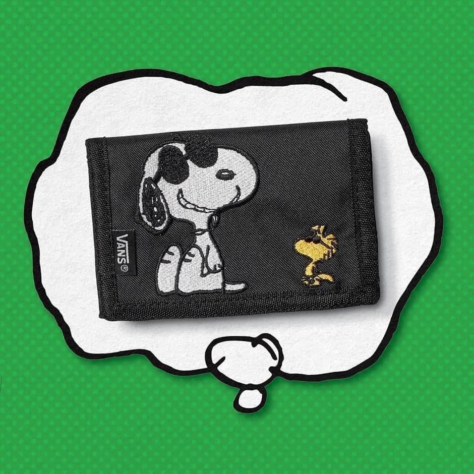 [YoloBoutique] VÍ VANS PEANUTS ĐEN