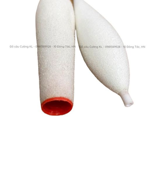 Phôi xốp làm phao đã có chân carbon cắm sẵn