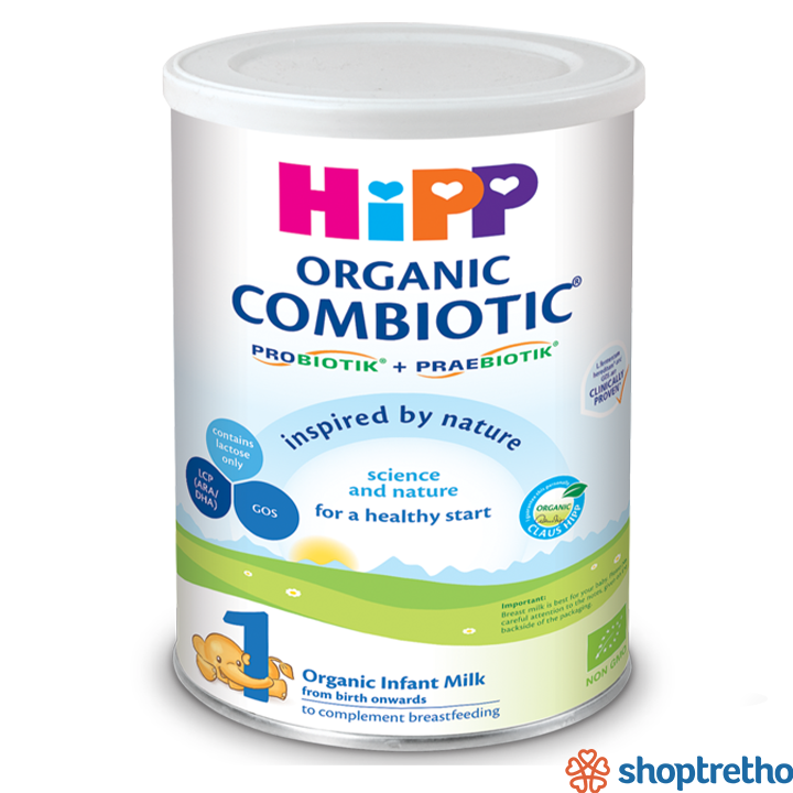 Sữa bột HiPP Combiotic số 1 350g (0-6 tháng)