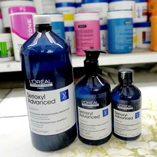 Dầu gội làm sạch tóc giảm rụng và giúp tóc trông dày hơn Loreal 500ml