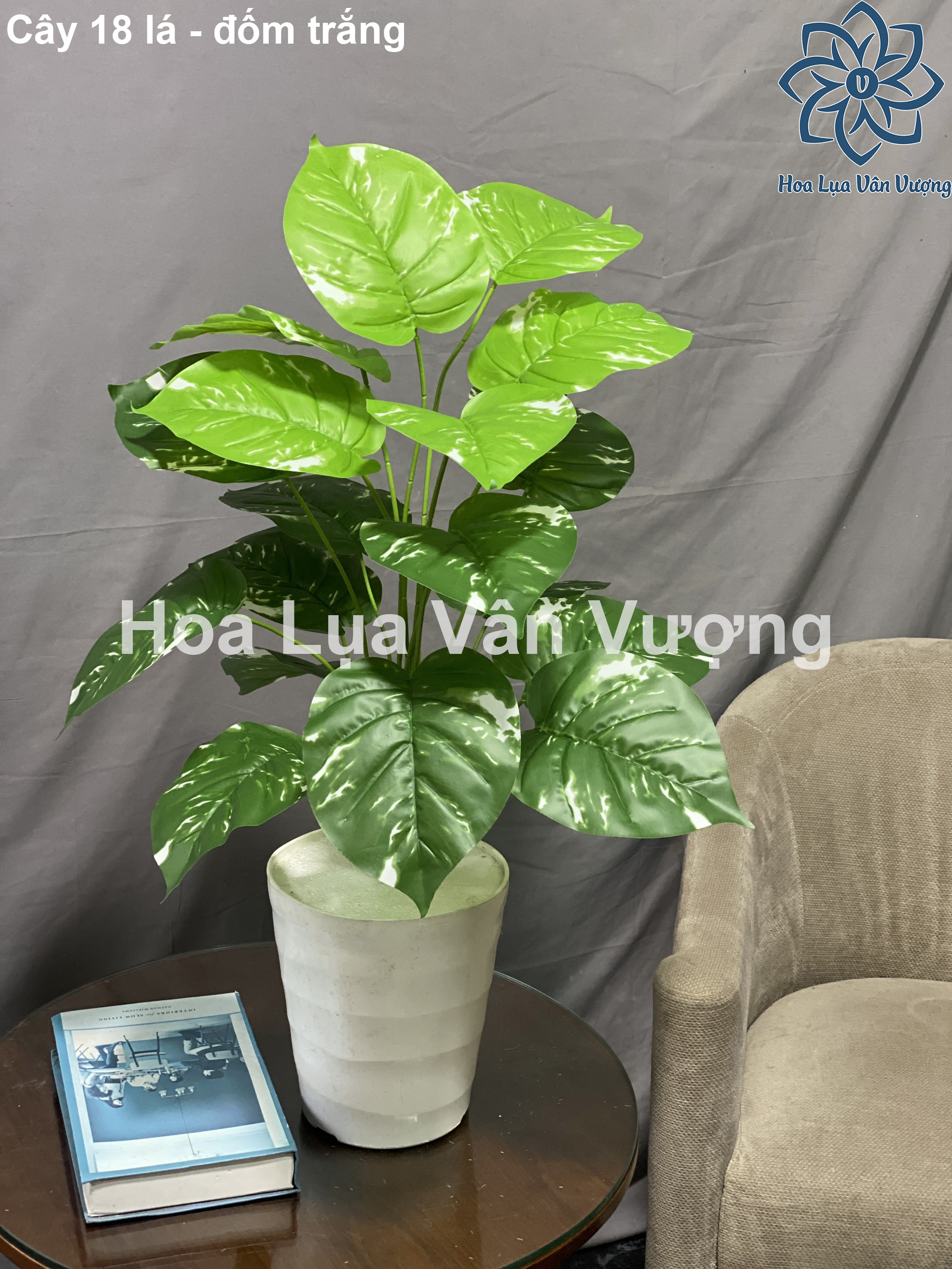 Cây Giả Cây 18 Lá Cỡ To 70Cm
