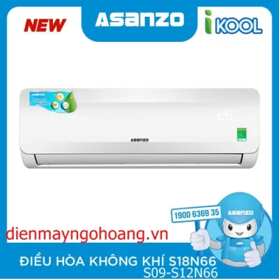 Máy lạnh Asanzo 1.5 HP S12N66