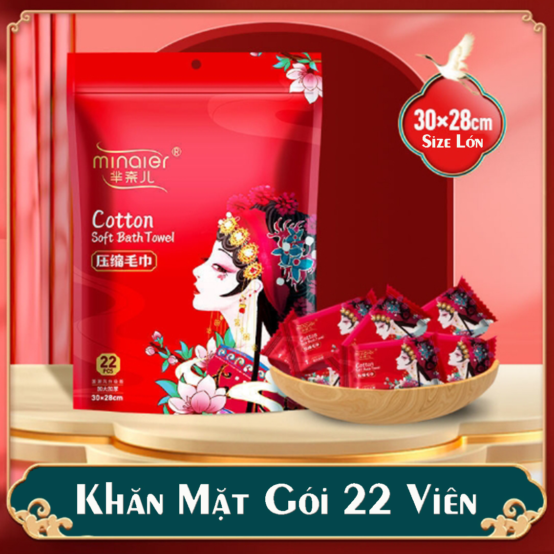 Khăn  Nén MINAIER [28*30cm]