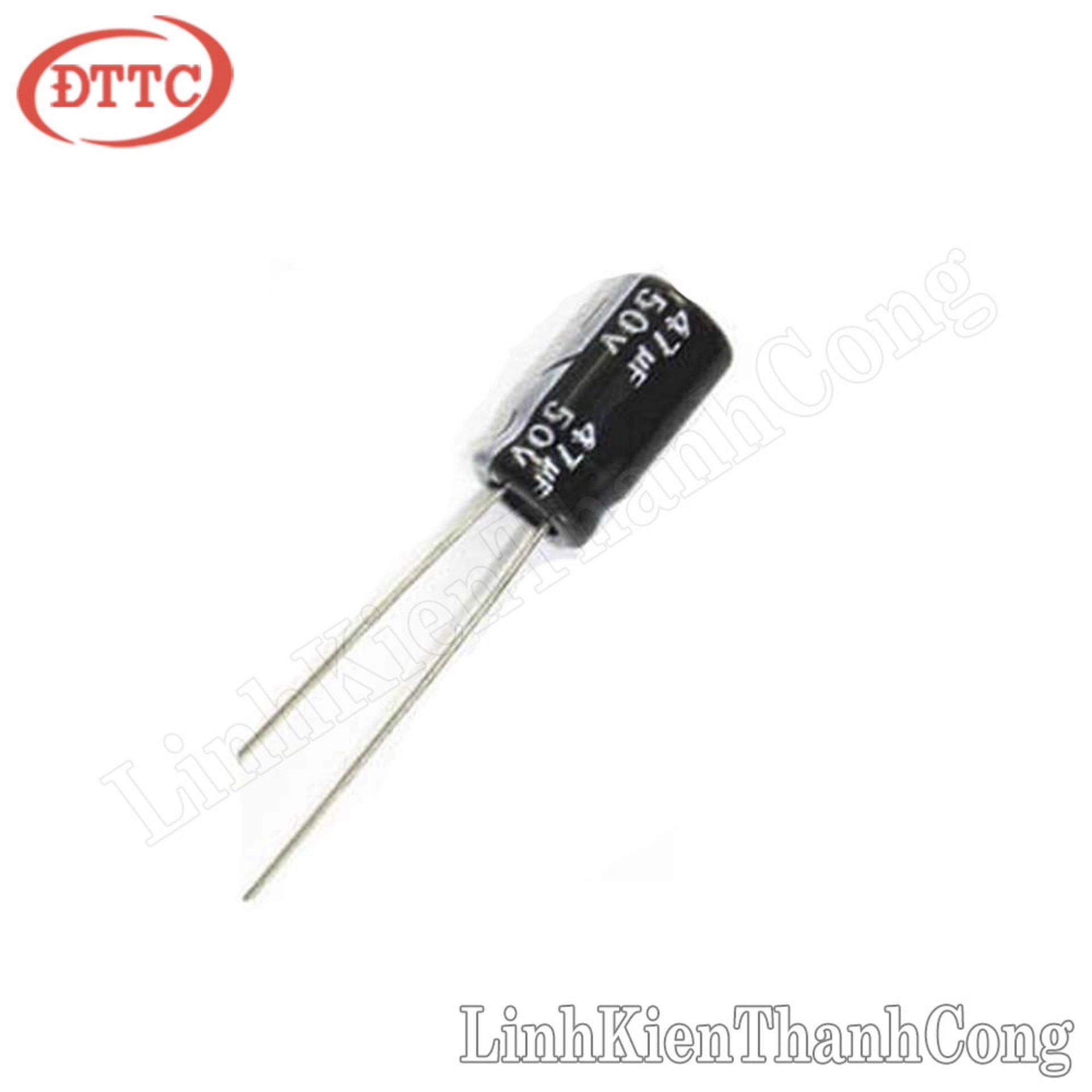 Bộ 5 Chiếc Tụ Hóa 47uF 50V (6x12mm)