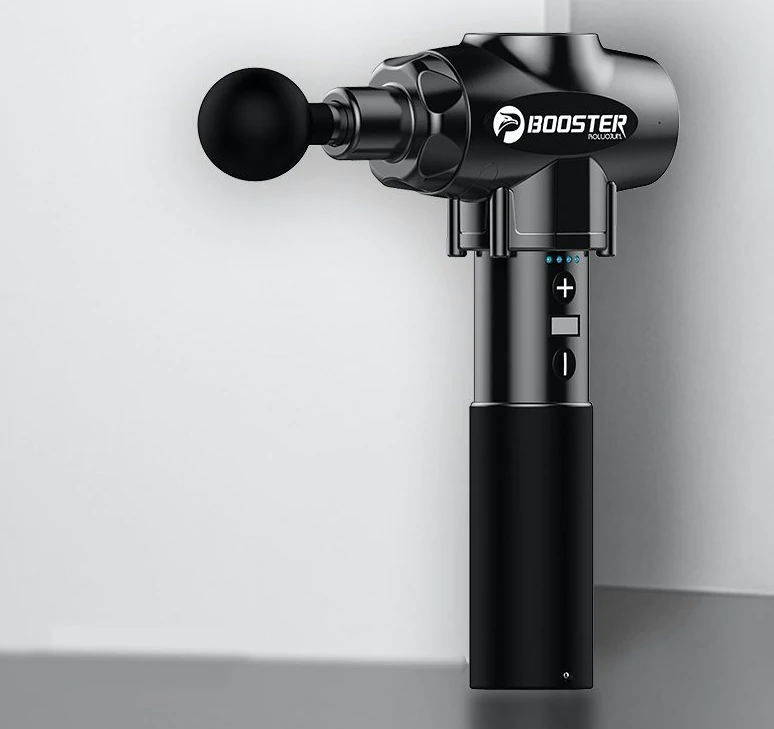 BOOSTER E - 9 MỨC ĐỘ - 6 ĐẦU MASSAGE - MÁY MASSAGE THƯ GIÃN CƠ BẮP