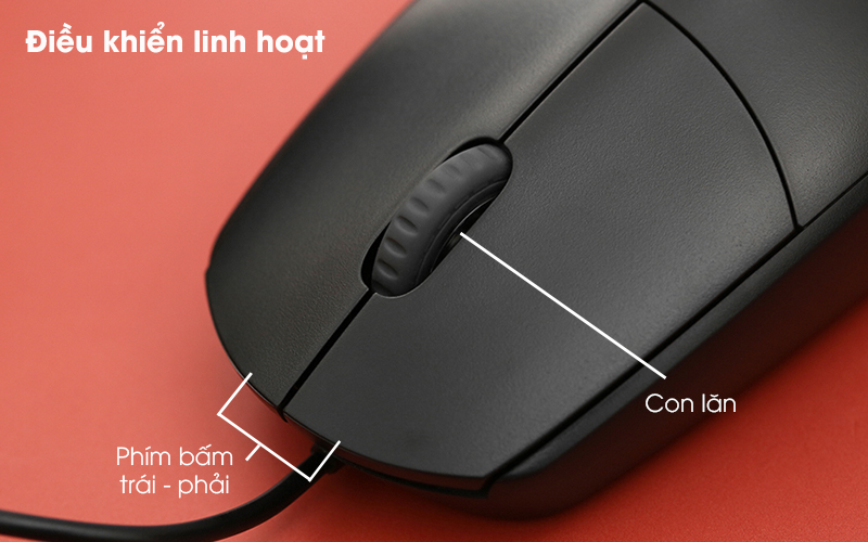 Chuột có dây RAPOO N100 - Hãng phân phối chính thức