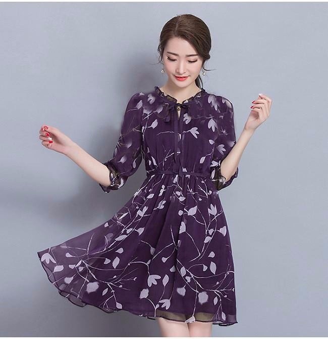 ĐẦM XÒE HOA BALAN CAO CẤP BEYEU1688 -  BY3193(XANHĐEN)