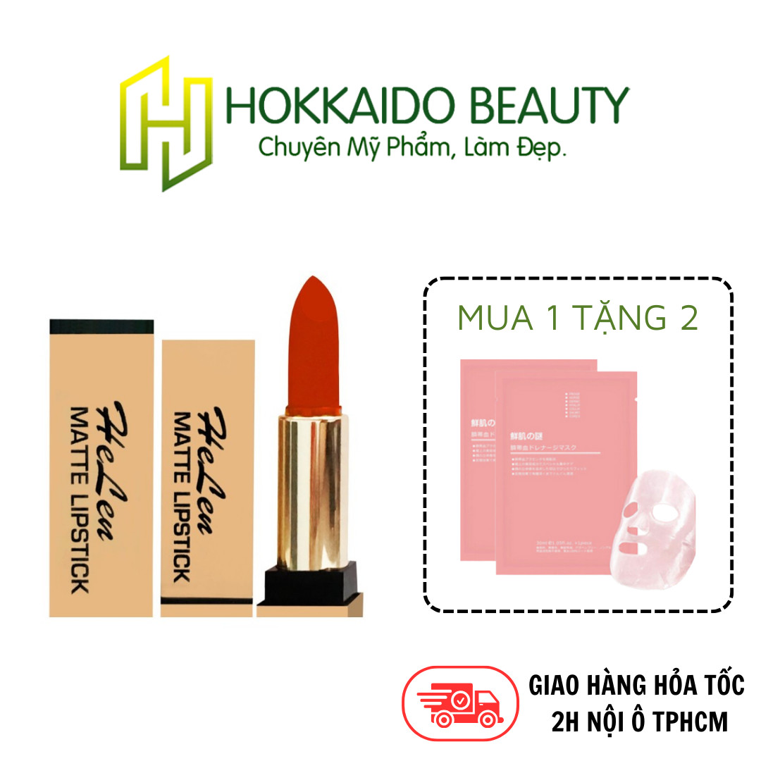 SON LÌ SIÊU MỊN DƯỠNG ẨM & KHÔNG TRÔI HELEN ( 5 tặng 1 )