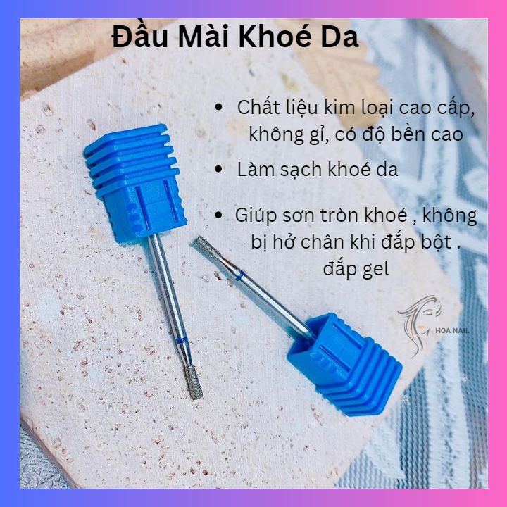 Đầu mài da kim loại - đầu mài khoé da