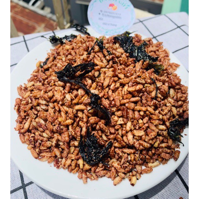 500gr Gạo lứt sấy rong biển rang